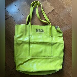 Diesel Leather Tote Bag